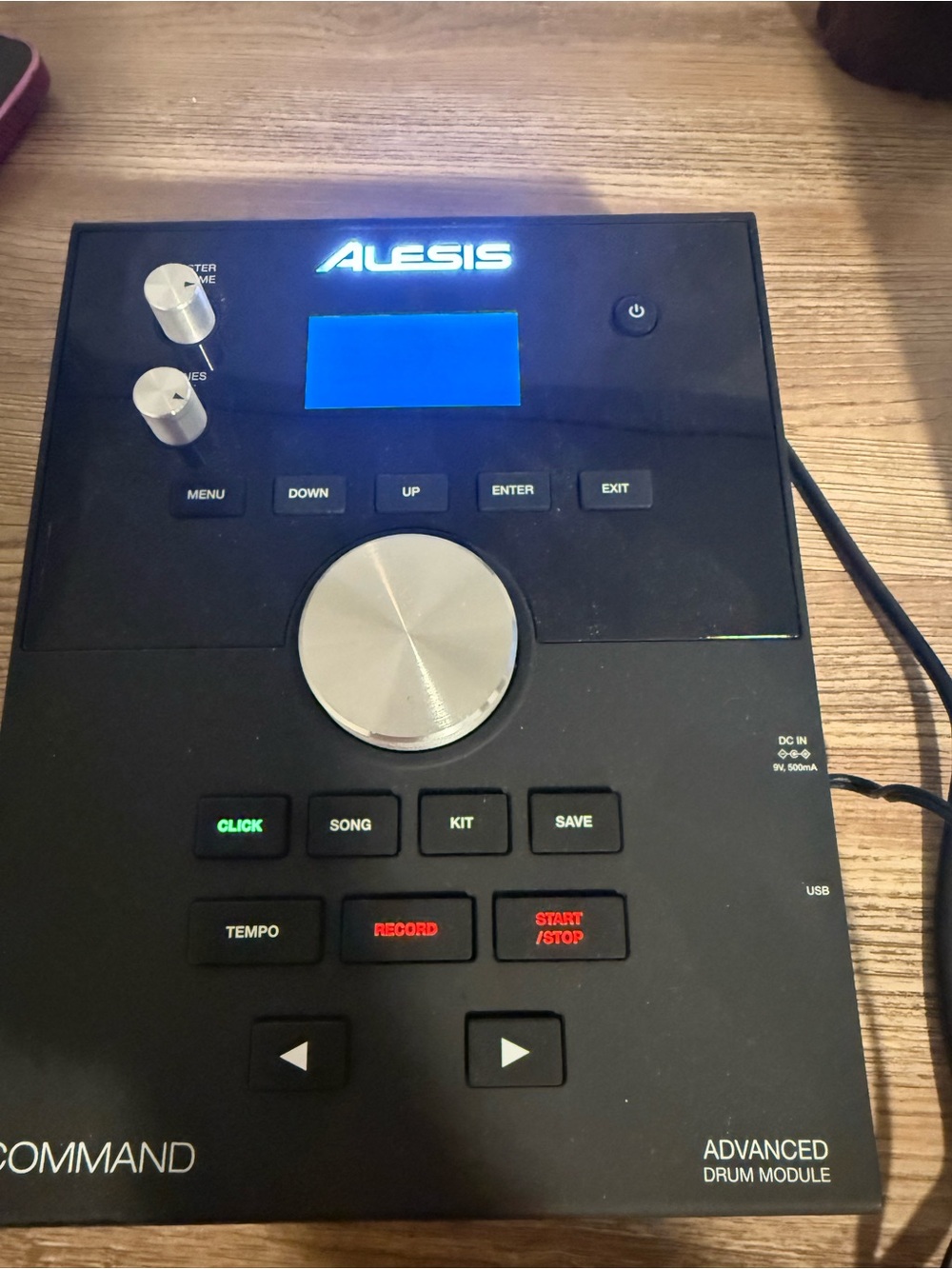 Alesis Command Advanced Drum Module Cables Power Adapter Not Tested For Parts - Picture 6 of 10